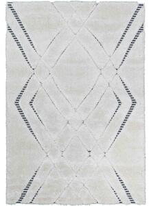 J-Line Kusový koberec Rangpur 65227 969 krémový-černý BARVA: Béžová, ROZMĚR: 80x150 cm