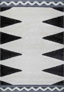 J-Line Kusový koberec Rangpur 65212 609 krémový-černý BARVA: Béžová, ROZMĚR: 120x170 cm