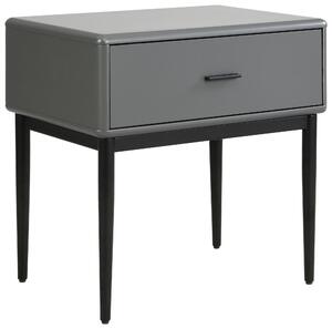 NOČNÍ STOLEK, šedá, 54/55/40 cm Livetastic - Online Only noční stolky, Online Only
