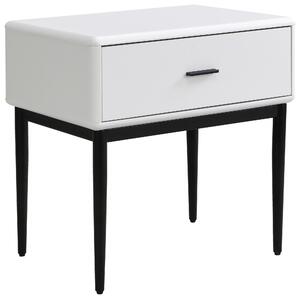 NOČNÍ STOLEK, bílá, 54/55/40 cm Livetastic - Online Only noční stolky, Online Only