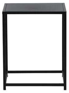 Odkládací stolek Staal, černý, 38x37