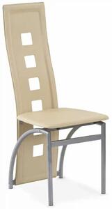 Halmar Jídelní židle K4, krémová - 4 ks skladem - ROZBALENO