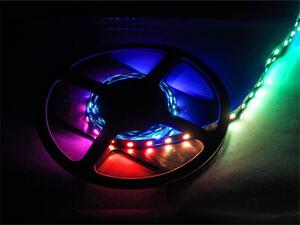 LED pás RGB, 120 x WS2811, IP20, 2m + dálkové ovládání
