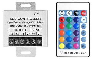 Regulátor pro RGB LED pásy, rádiový, 36A