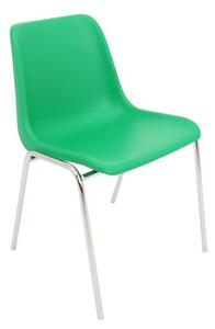 Konferenční židle Maxi chrom Oranžová