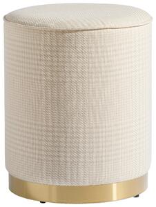 TABURET, textil, kompozitní dřevo, 35/44/35 cm MID.YOU - Online Only lavice, Online Only