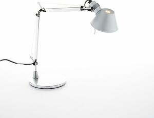 Artemide stolní lampa Tolomeo Micro E14 hliník