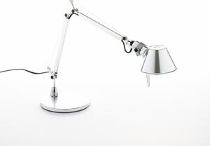 Artemide stolní lampa Tolomeo Micro E14 6W leštěný hliník