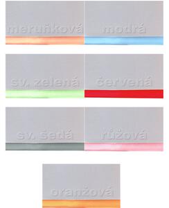 Voálová záclona Lifta - mix barev meruňková 130x300