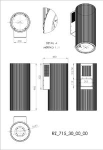 Ciarko Design Monogram White CDP3802B