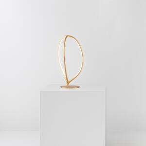 Artemide stolní lampa Arrival 17 W 3000K stmívatelná zlatá