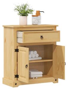 Koupelnová skříňka Corona 70 x 33 x 80 cm masivní borové dřevo
