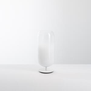 Artemide stolní lampa Gople Mini E14 5W Design Collection bílá