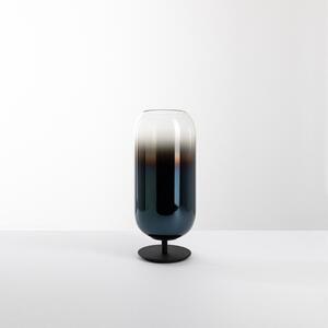 Artemide stolní lampa Gople Mini E14 max 6 W Design Collection černá/modrá