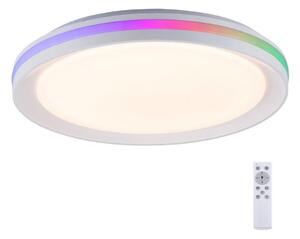 Leuchten Direkt 15544-16-LED RGB Stmívatelné stropní svítidlo RIBBON 15W/230V+DO W2841