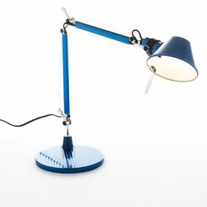 Artemide stolní lampa Tolomeo Micro E14 modrá
