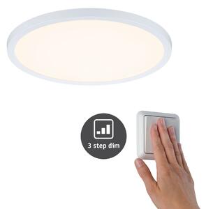 P 93050 LED vestavné svítidlo Areo VariFit IP44 3-krokové-stmívatelné 230mm 16W 3.000K bílá - PAULMANN