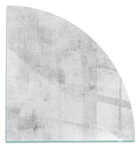 Sklo do rohu pod krb Betonová textura v syrovém stylu ppkprntc-00088279