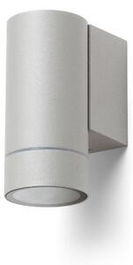 RED R13796 MIZZI NEW I nástěnná stříbrnošedá 230V GU10 35W IP65 - RED - DESIGN RENDL