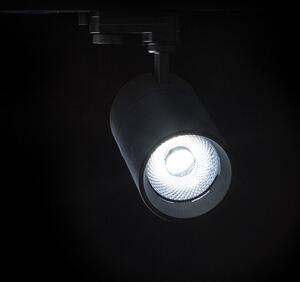 WISH 30 DIMM pro tříokr. lištu černá 230V LED 30W 36° 3000K 4000K 5000K - RED - DESIGN RENDL