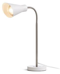 ANIKA stolní matná bílá matný nikl 230V E27 40W - RED - DESIGN RENDL