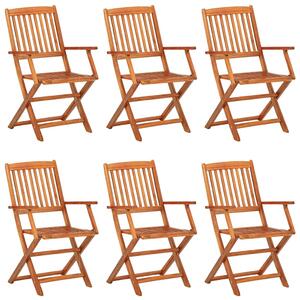 7dílný zahradní jídelní set 180x90x75 cm masivní akáciové dřevo