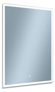 Venti Prymus zrcadlo 60x80 cm obdélníkový s osvětlením stříbrná 5907459662290