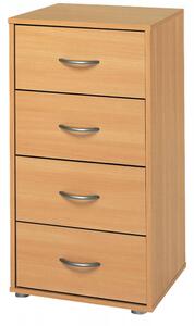 Komoda IDEA nábytek 36 x 35 x 82 cm buk světlý