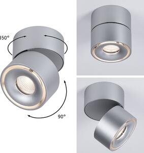 P 93375 VÝPRODEJ VZORKU - Přisazené svítidlo LED Spircle matný chrom 8,0W 3.000K 36° - PAULMANN