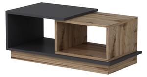 Konferenční stolek CONSEPT 90x45 cm hnědá/šedá