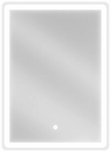 Mexen Navia, LED koupelnové zrcadlo s podsvícením 50 x 70 cm, 6000K, ochrana proti zamlžování, 9803-050-070-611-00