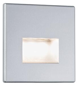 Paulmann 99495 Edge Quadro, svítidlo do stěny, 1x1,1W LED 2700K, matný chrom, 8x8cm