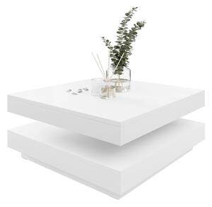 Konferenční stolek NENANI 70x70 cm bílá