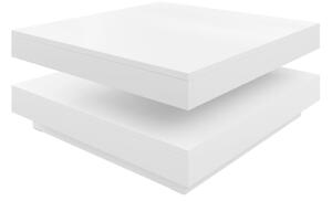 Konferenční stolek NENANI 70x70 cm bílá