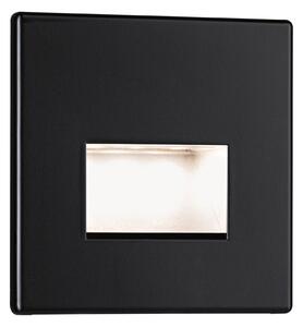 Paulmann 93094 Edge Quadro, svítidlo do stěny, 1x1,1W LED 2700K, matná černá, 8x8cm