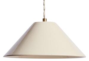 -30 % Dny Marianne - Kave Home Béžové keramické závěsné světlo Ceren Ø30 cm