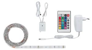 Paulmann 70960 SimpLED, LED pásek 10W RGB včetně trafa a dálkového ovládání, 1,5m