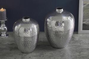 2SET váza ORIENTAL II stříbrná Doplňky | Vázy
