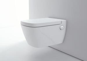 WC s bidetem závěsné Tece TECEone včetně sedátka TECEONESET