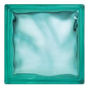 Luxfera Glassblocks turquoise 19x19x8 cm 1908WTURQUOISE