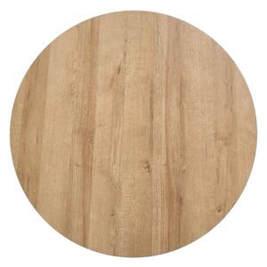 Konferenční stolek CAMILA 80 cm zlatý dub/černá