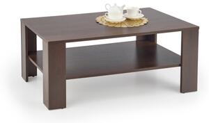 Konferenční stolek KWADRO 110x65 cm tmavý ořech