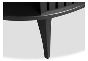 Konferenční stolek ROENNI 75 cm černá/bílá