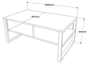 Konferenční stolek 100 cm borovice atlantic