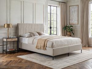 POSTEL BOXSPRING, 140/200 cm, krémová MID.YOU - Online Only postele, Online Only