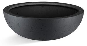 Grigio mísa, květináč Barva květináče: Anthracite, Rozměry: 40x18