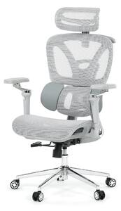 Ergonomická kancelářská židle EXECUTIVE - šedá síťovina