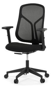 Ergonomická kancelářská židle NOMI - černá síťovina