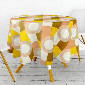 Ubrus PVC kulatý FL-425 - Geometrie (různé velikosti)