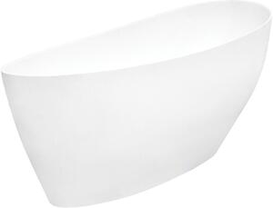 Besco Keya volně stojící vana 163.5x70 cm oválná bílá #WMMB-165K